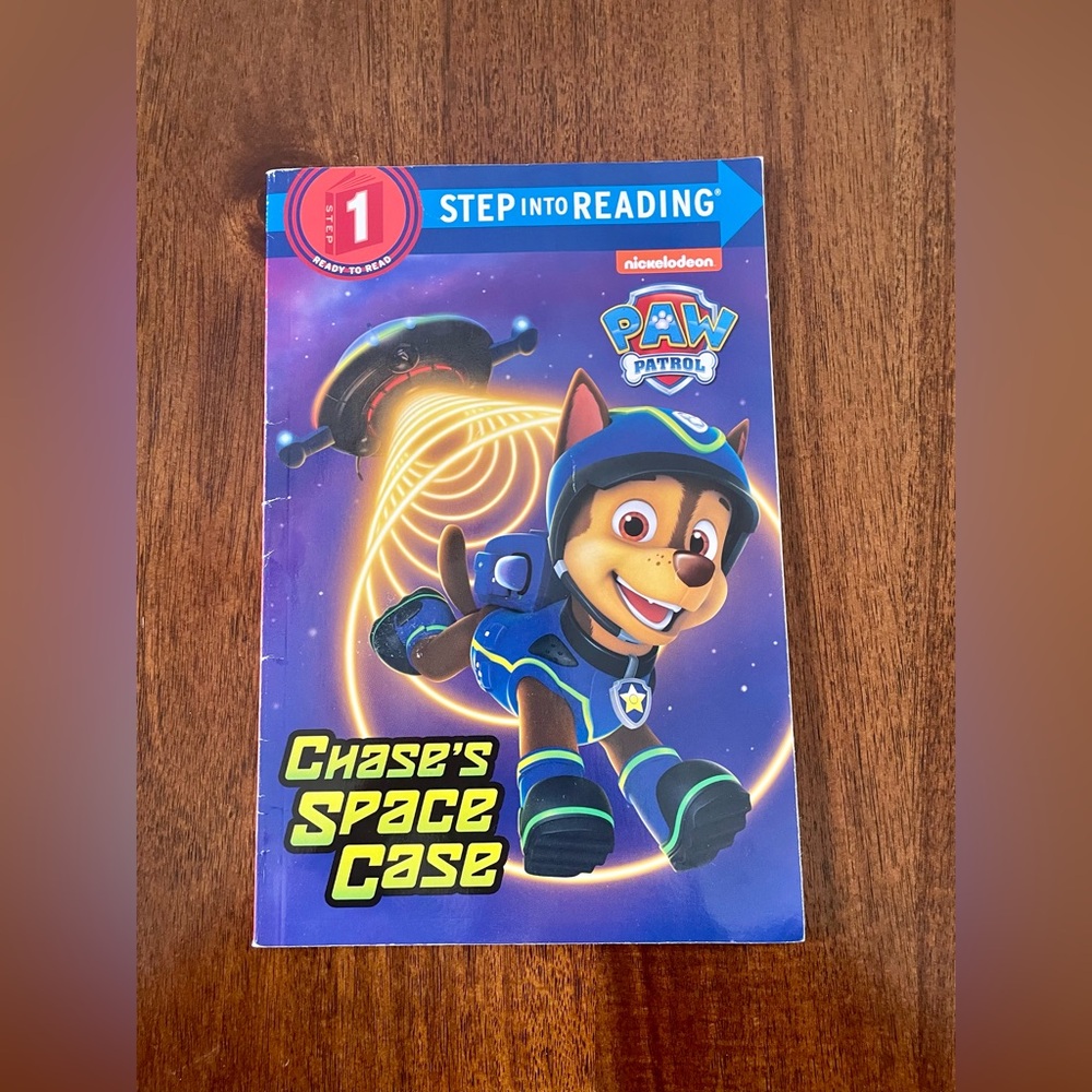 Paw Patrol Children’s Book, Chase’s Space Case